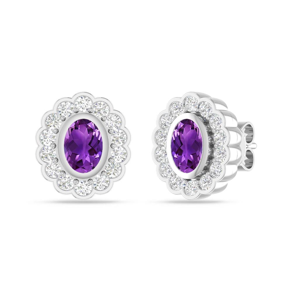 White Gold - Amethyst