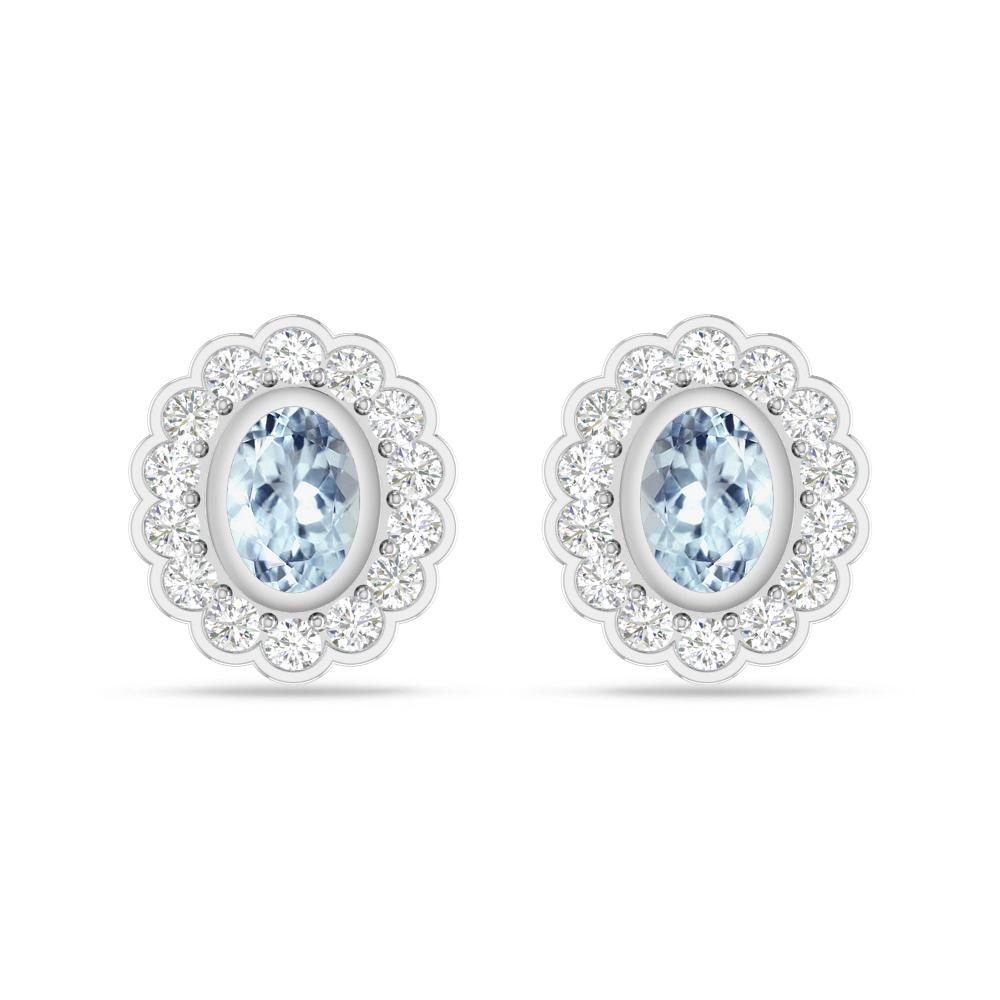 White Gold - Aquamarine