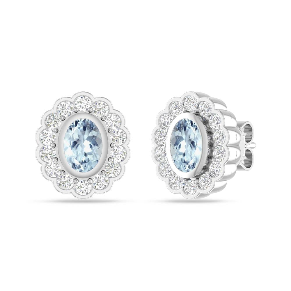White Gold - Aquamarine