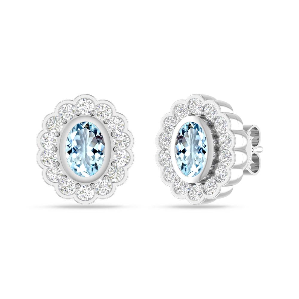 White Gold - Aquamarine