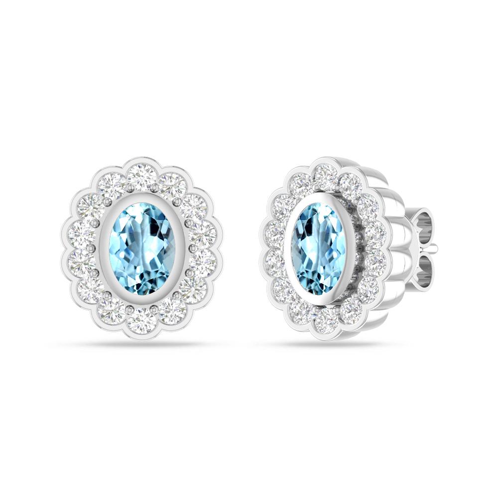White Gold - Aquamarine