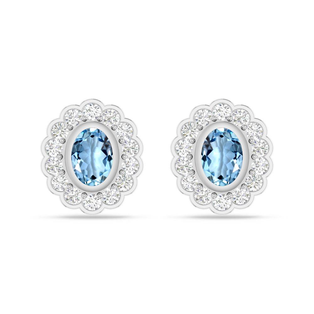 White Gold - Aquamarine