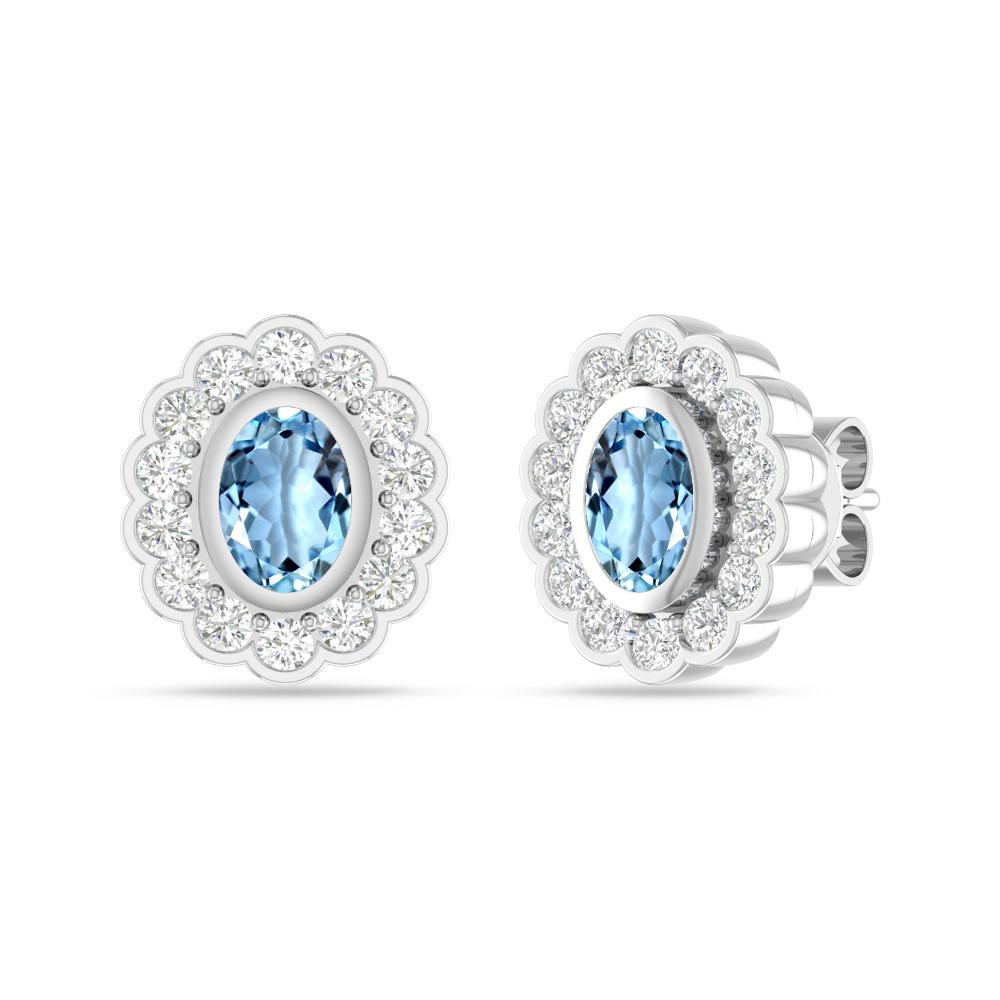 White Gold - Aquamarine