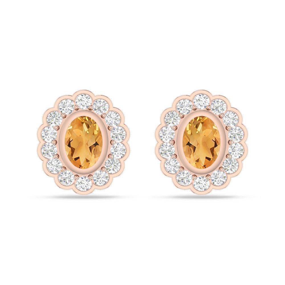 Rose Gold - Citrine
