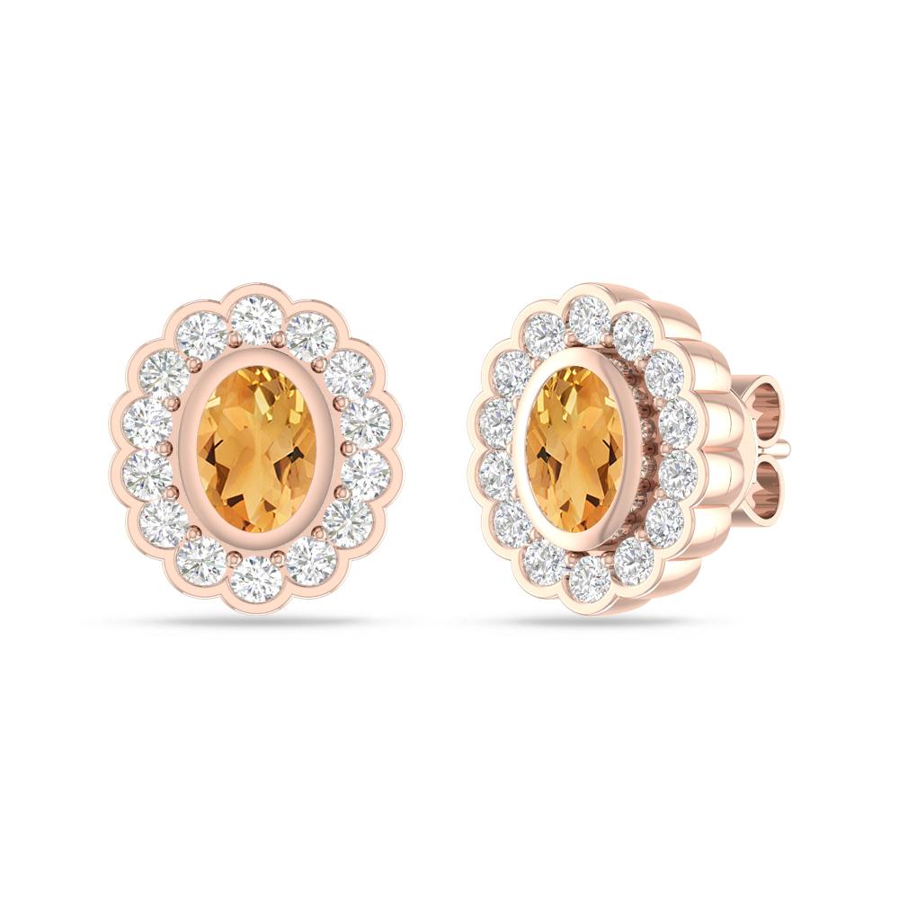 Rose Gold - Citrine