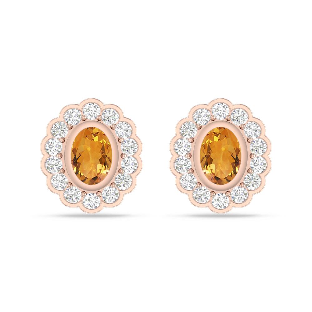 Rose Gold - Citrine
