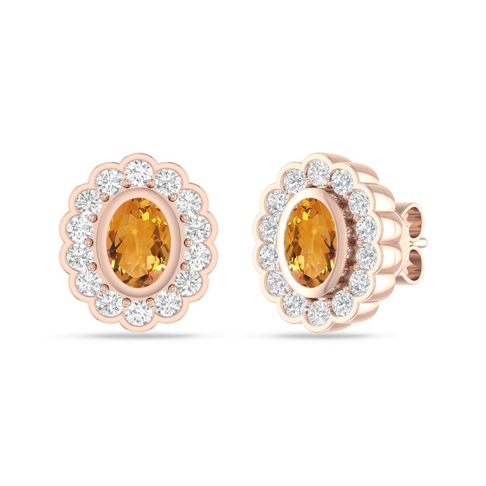 Rose Gold - Citrine