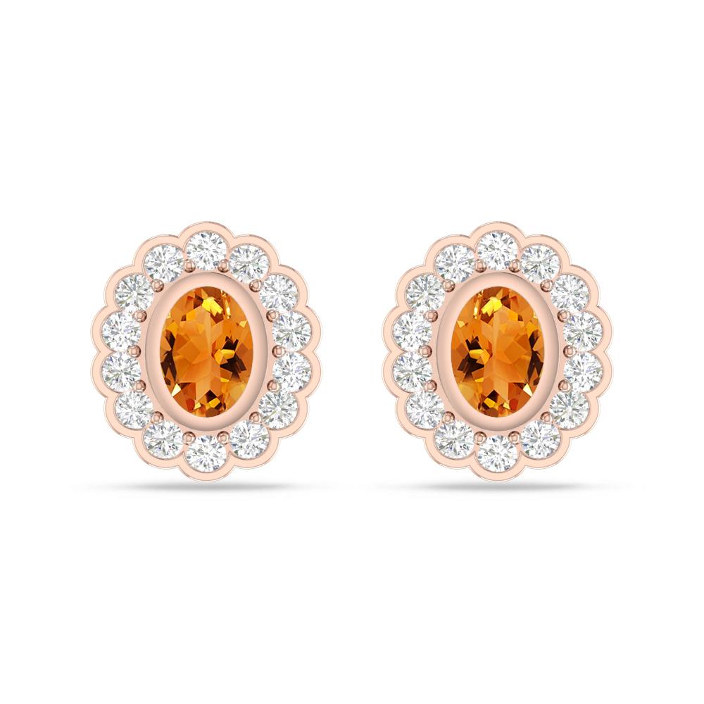 Rose Gold - Citrine