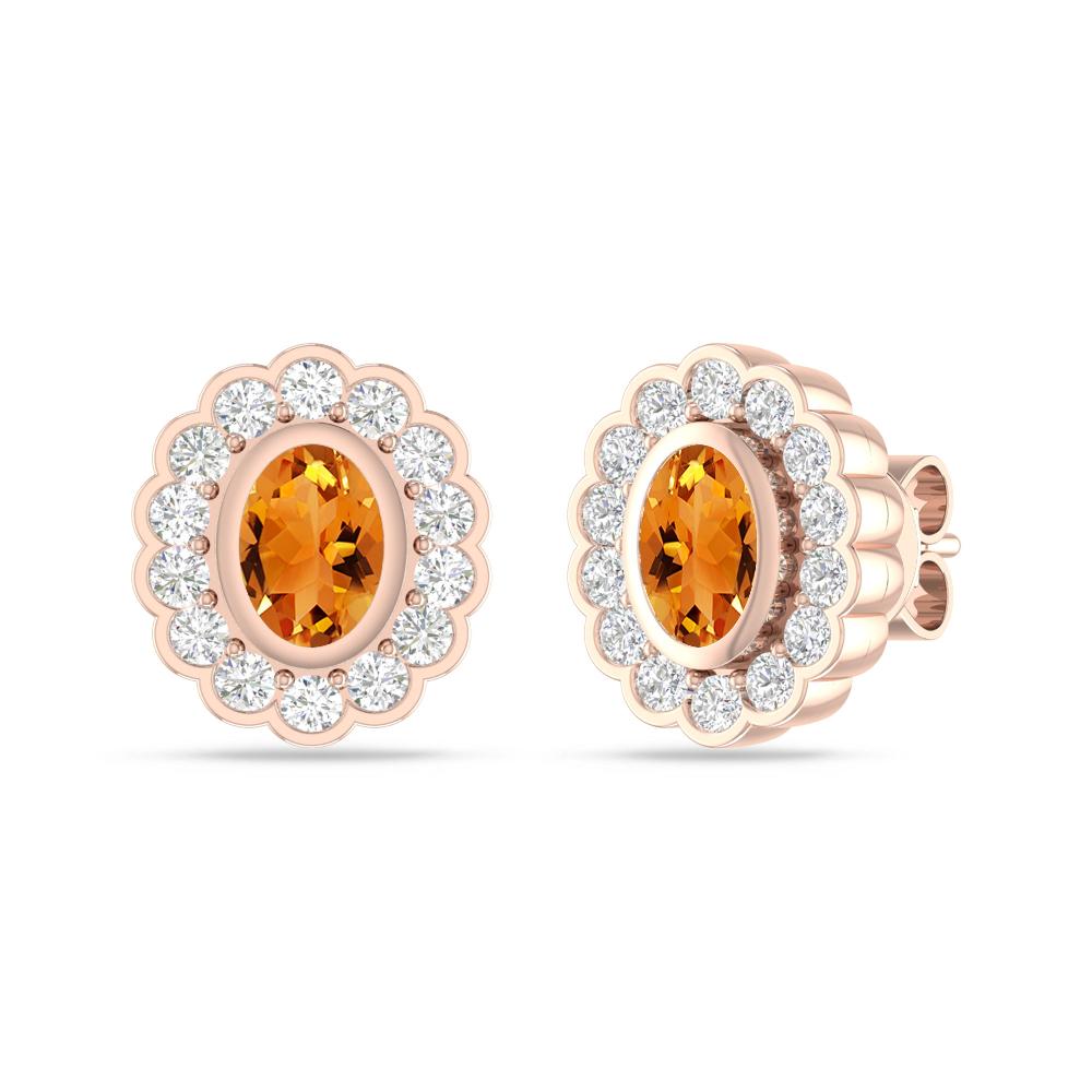 Rose Gold - Citrine