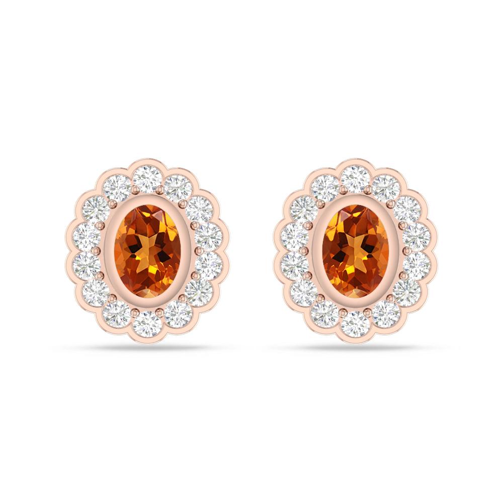 Rose Gold - Citrine