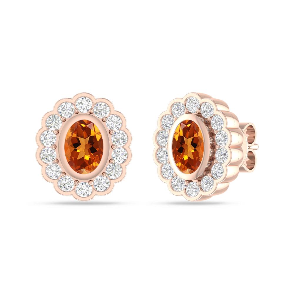 Rose Gold - Citrine