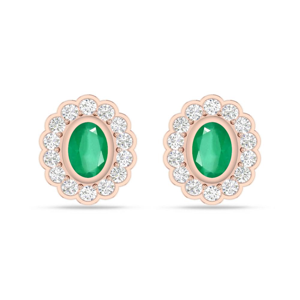 Rose Gold - Emerald