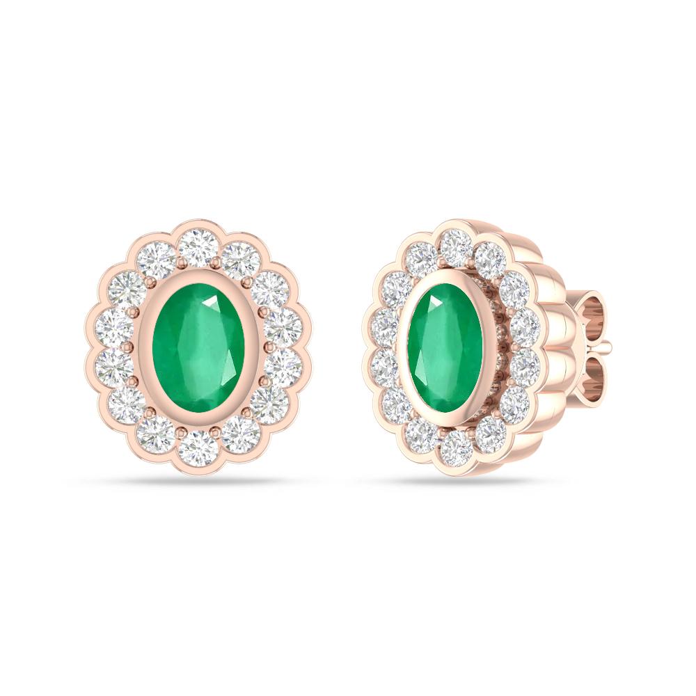 Rose Gold - Emerald