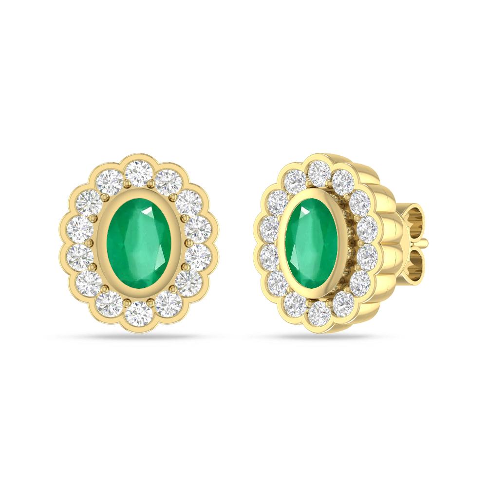 Yellow Gold - Emerald