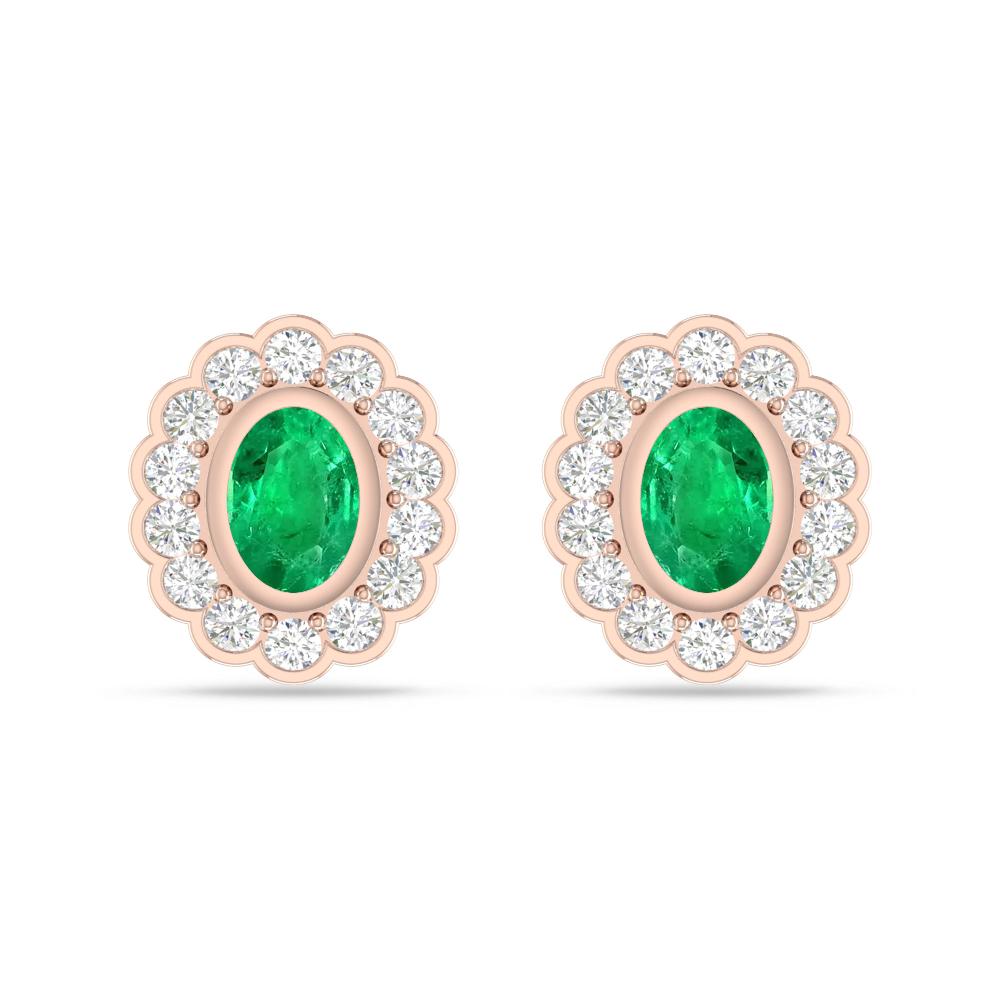Rose Gold - Emerald