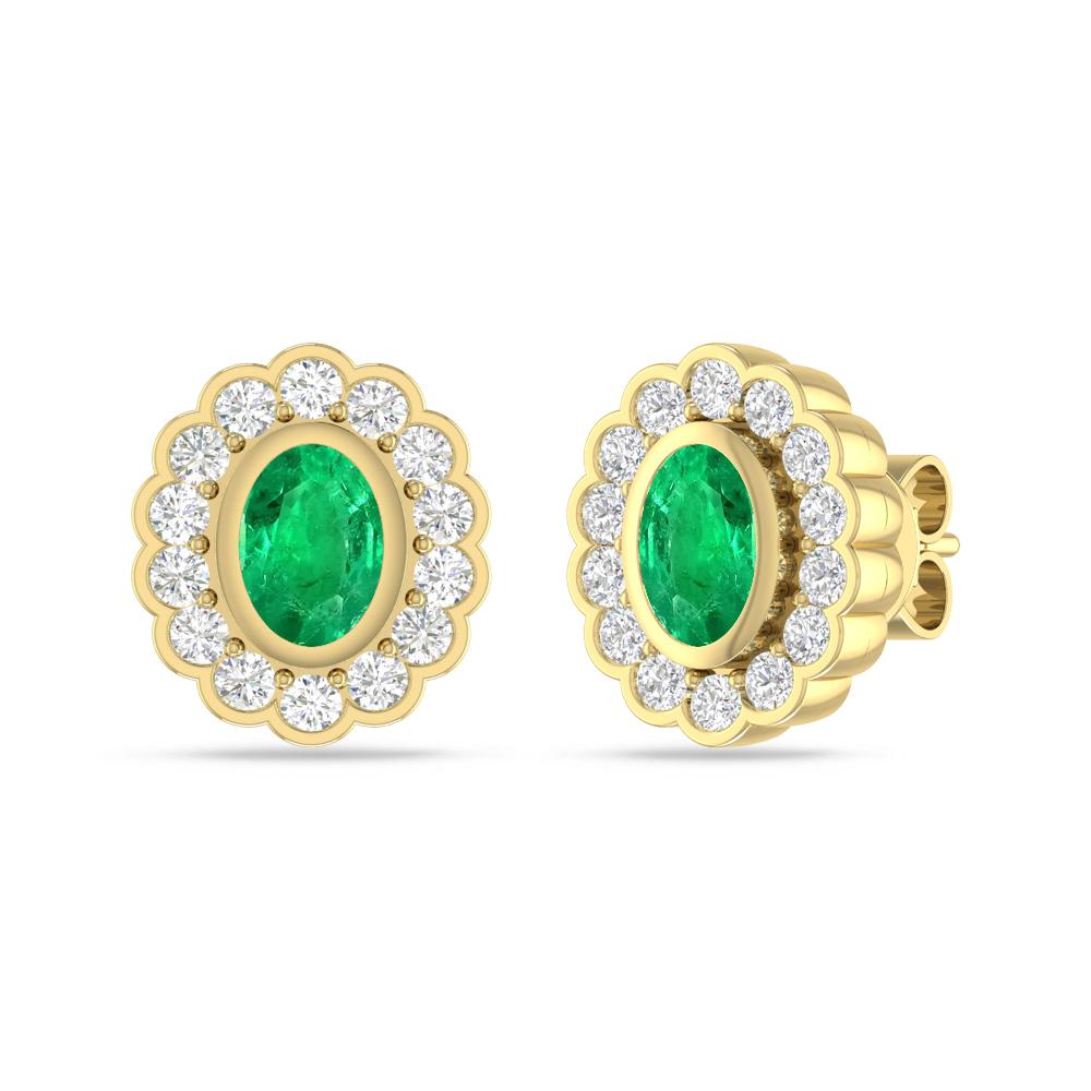 Yellow Gold - Emerald