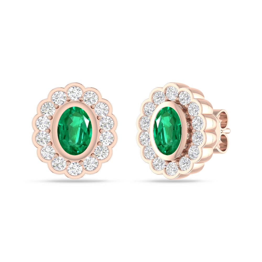 Rose Gold - Emerald