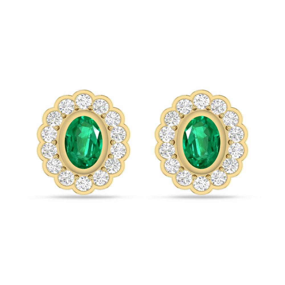 Yellow Gold - Emerald