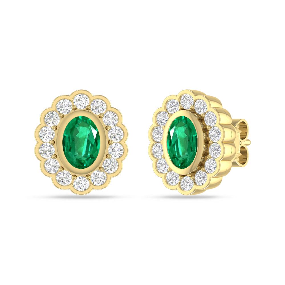 Yellow Gold - Emerald