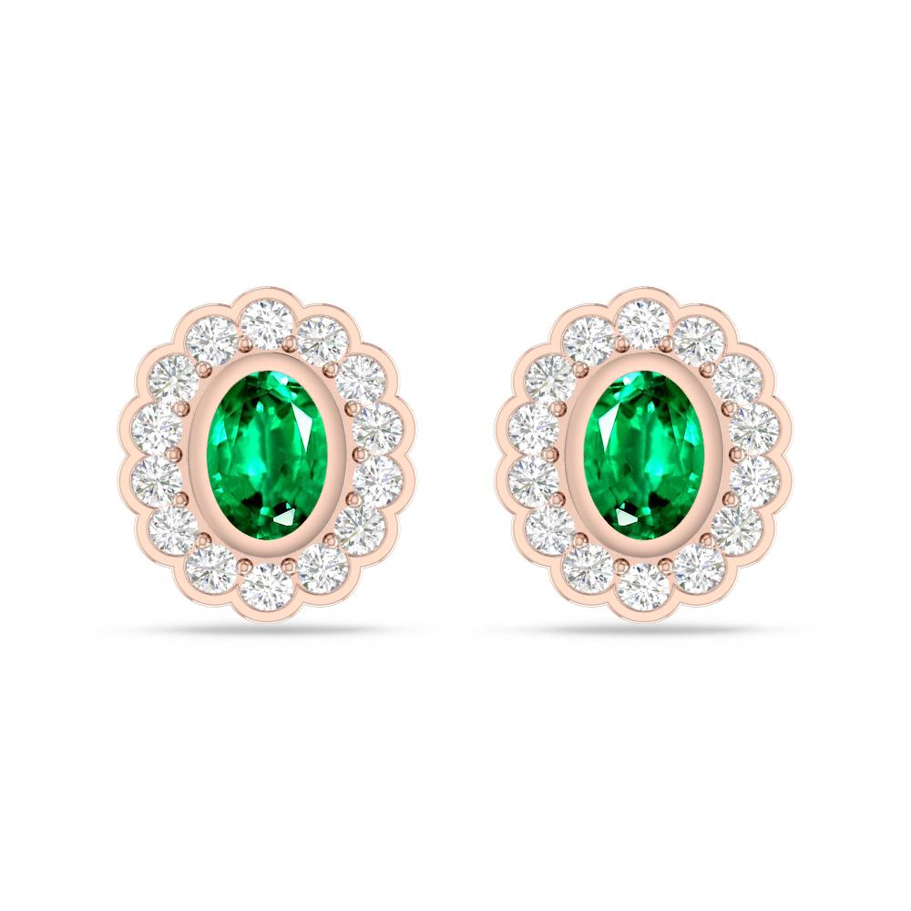 Rose Gold - Emerald