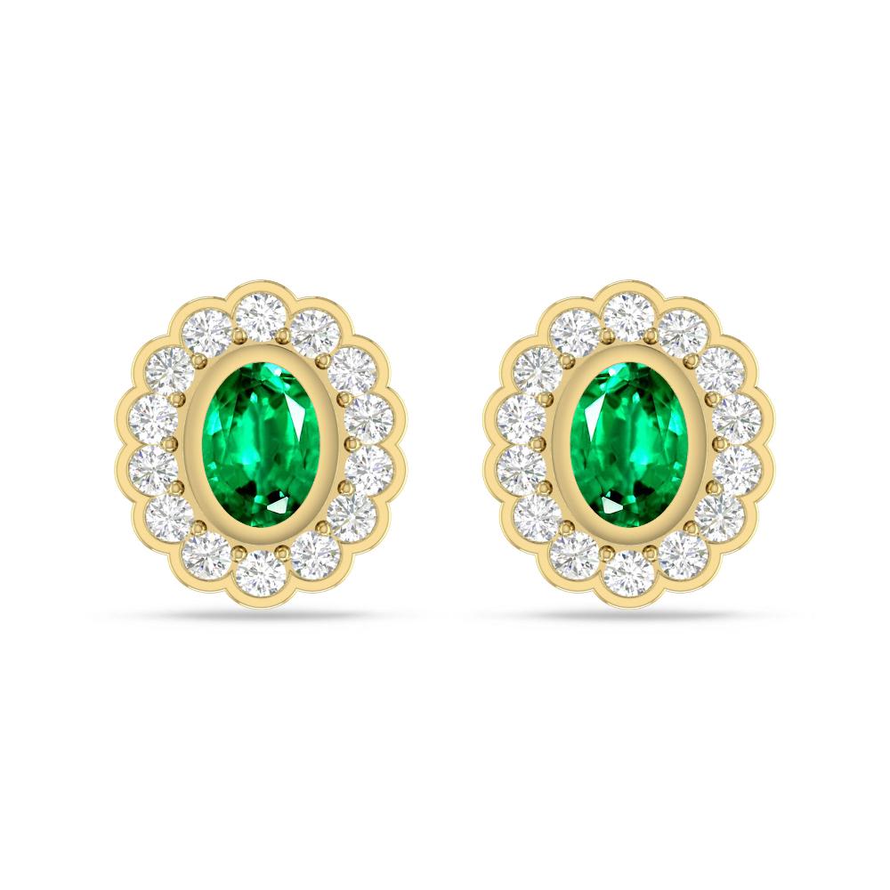 Yellow Gold - Emerald