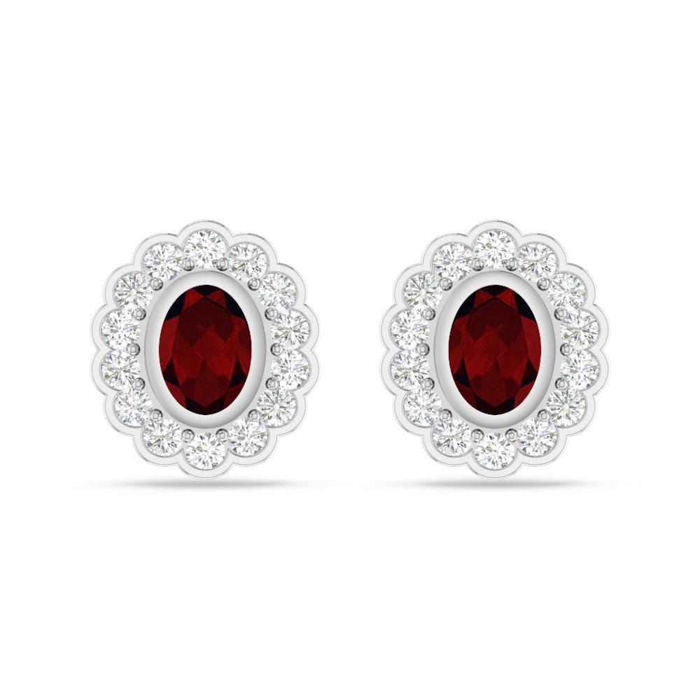 White Gold - Garnet