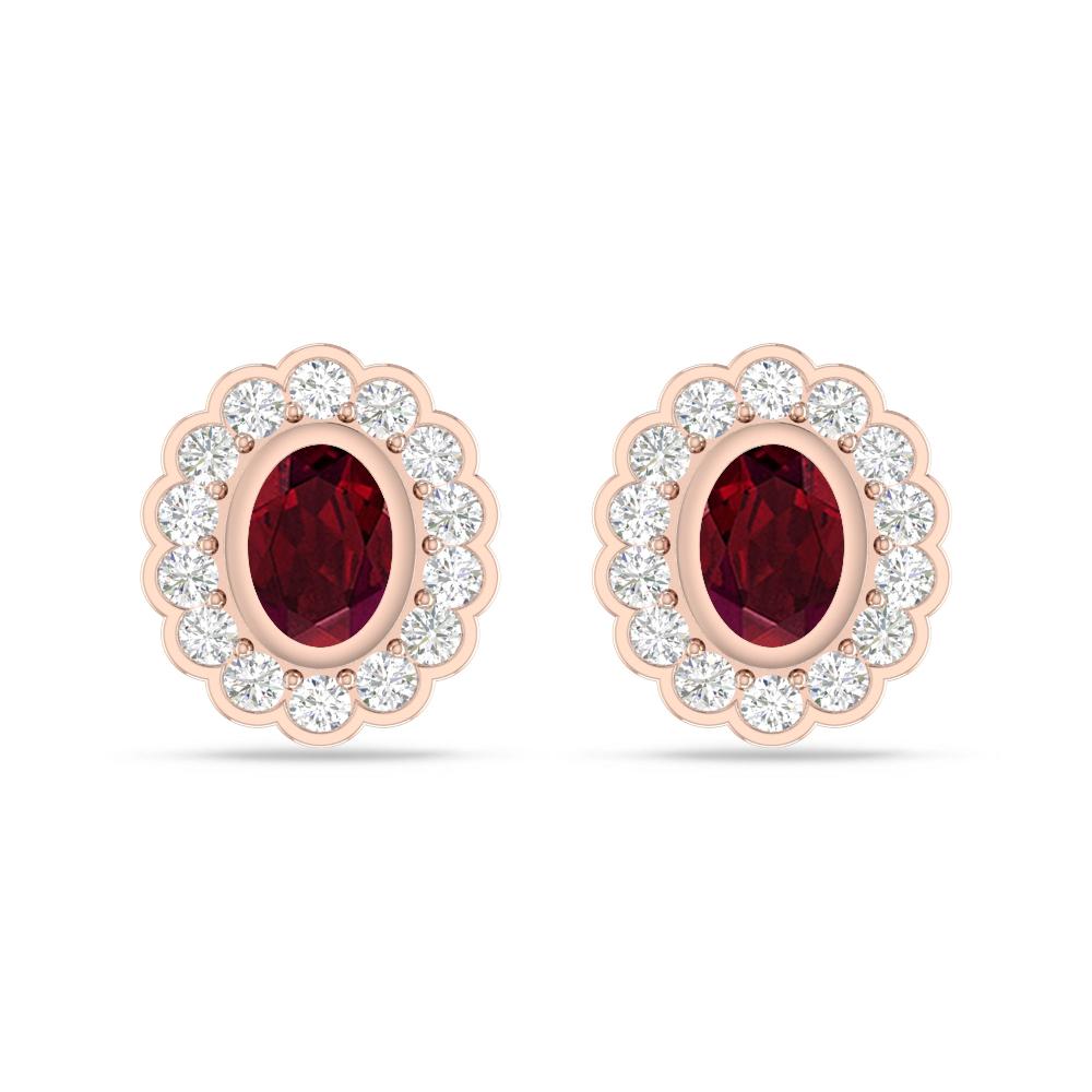 Rose Gold - Garnet