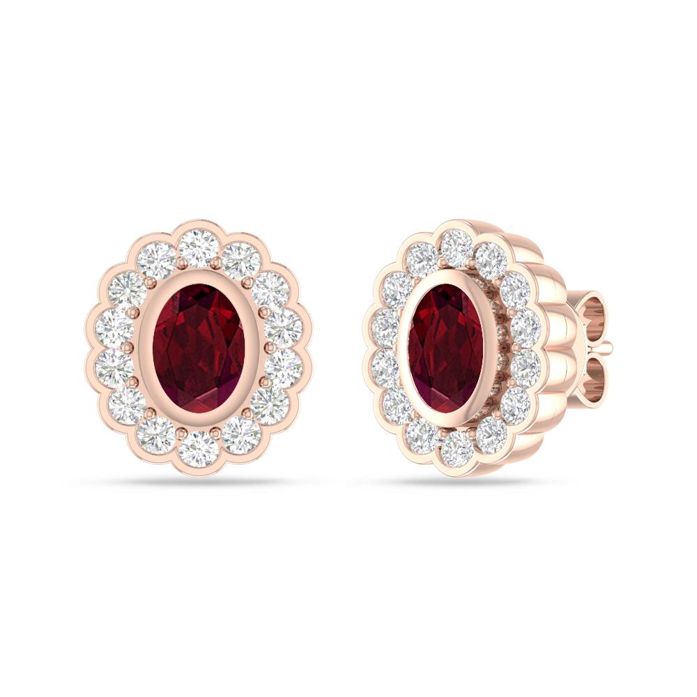 Rose Gold - Garnet