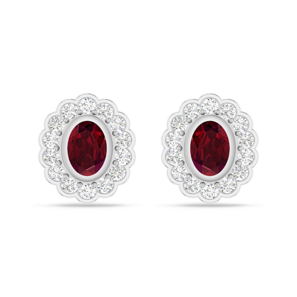 White Gold - Garnet