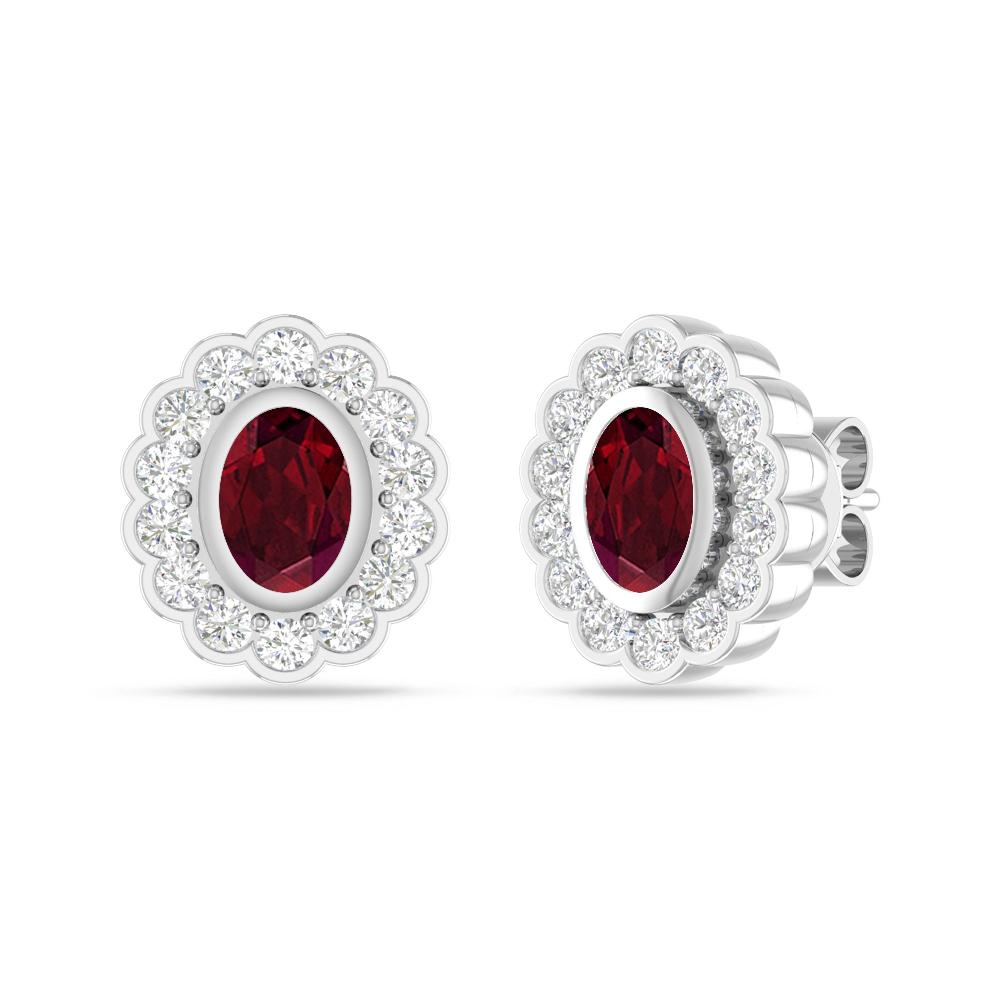 White Gold - Garnet