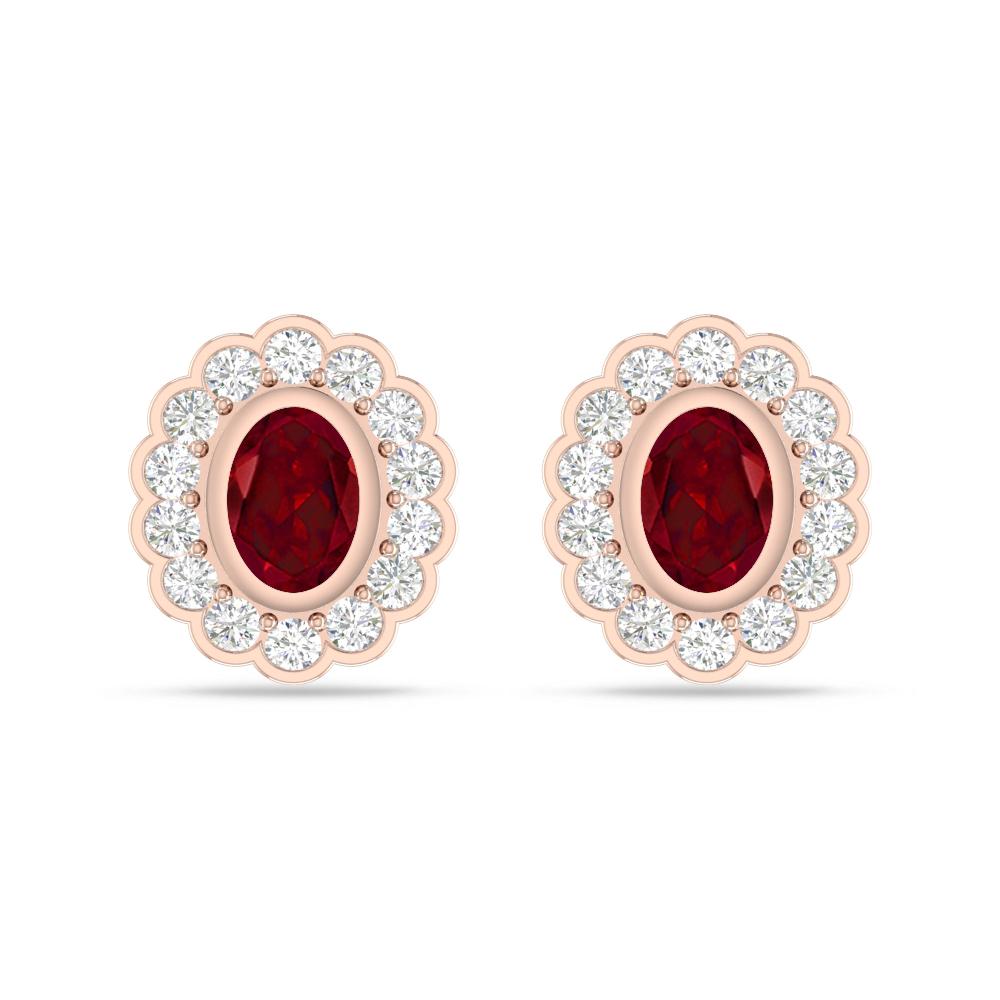 Rose Gold - Garnet