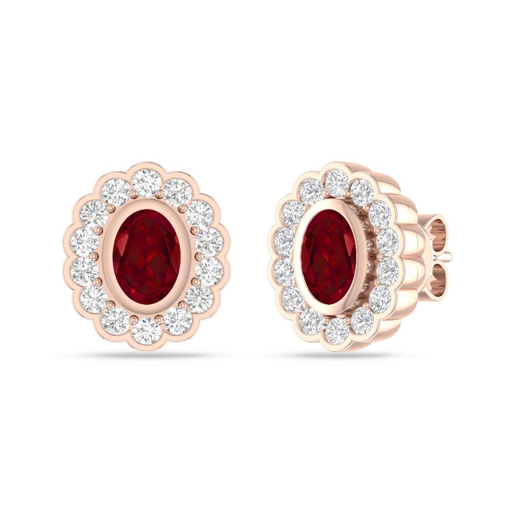 Rose Gold - Garnet