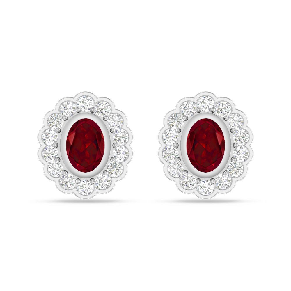 White Gold - Garnet