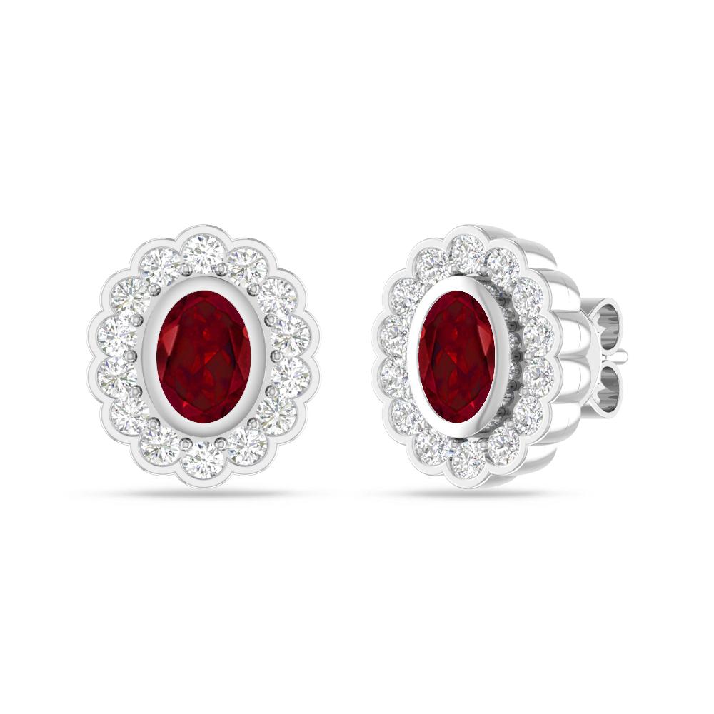 White Gold - Garnet