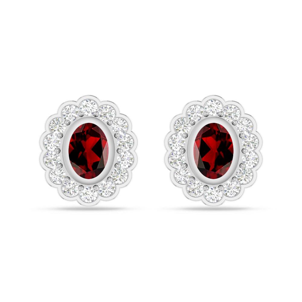 White Gold - Garnet