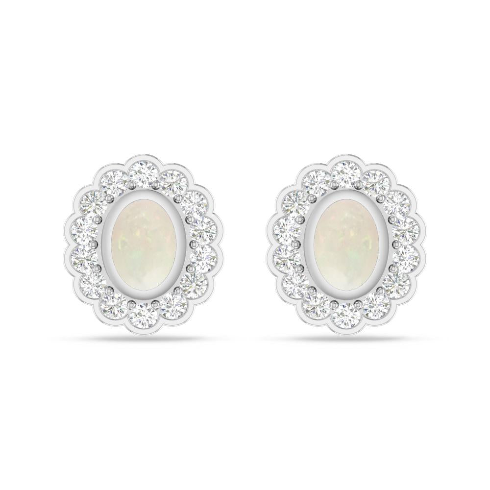 White Gold - Opal