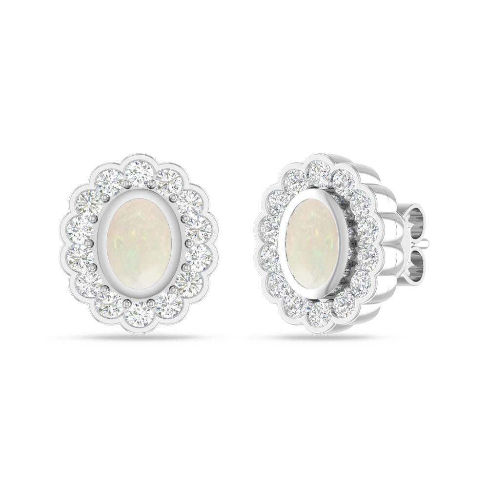 White Gold - Opal