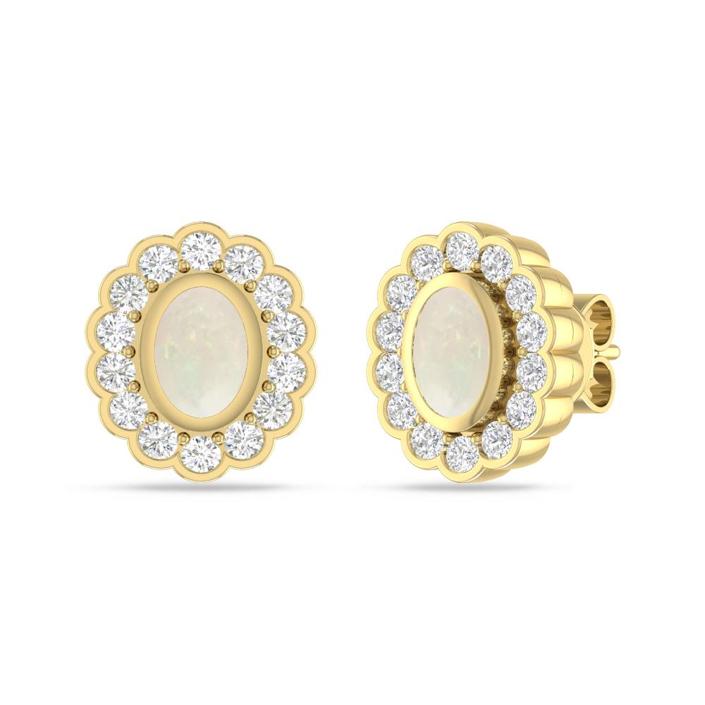 Yellow Gold - Opal