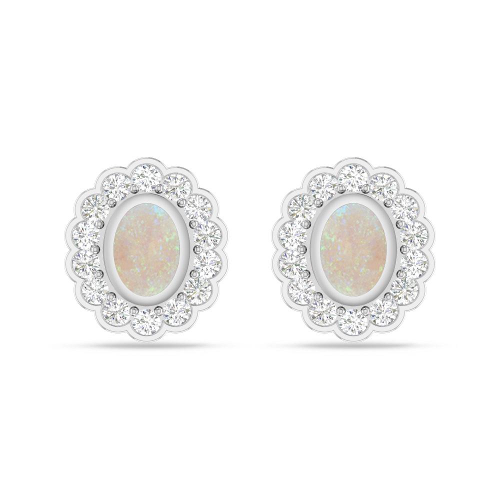 White Gold - Opal