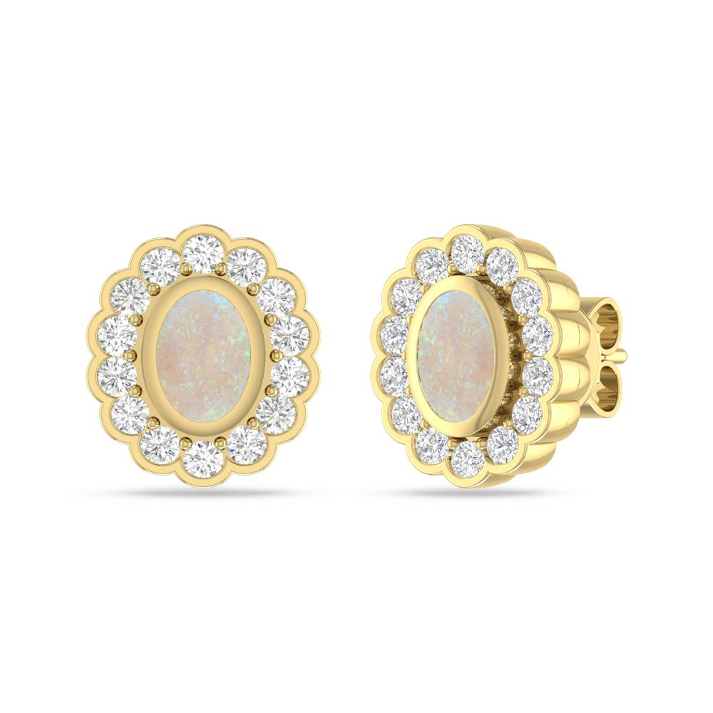 Yellow Gold - Opal