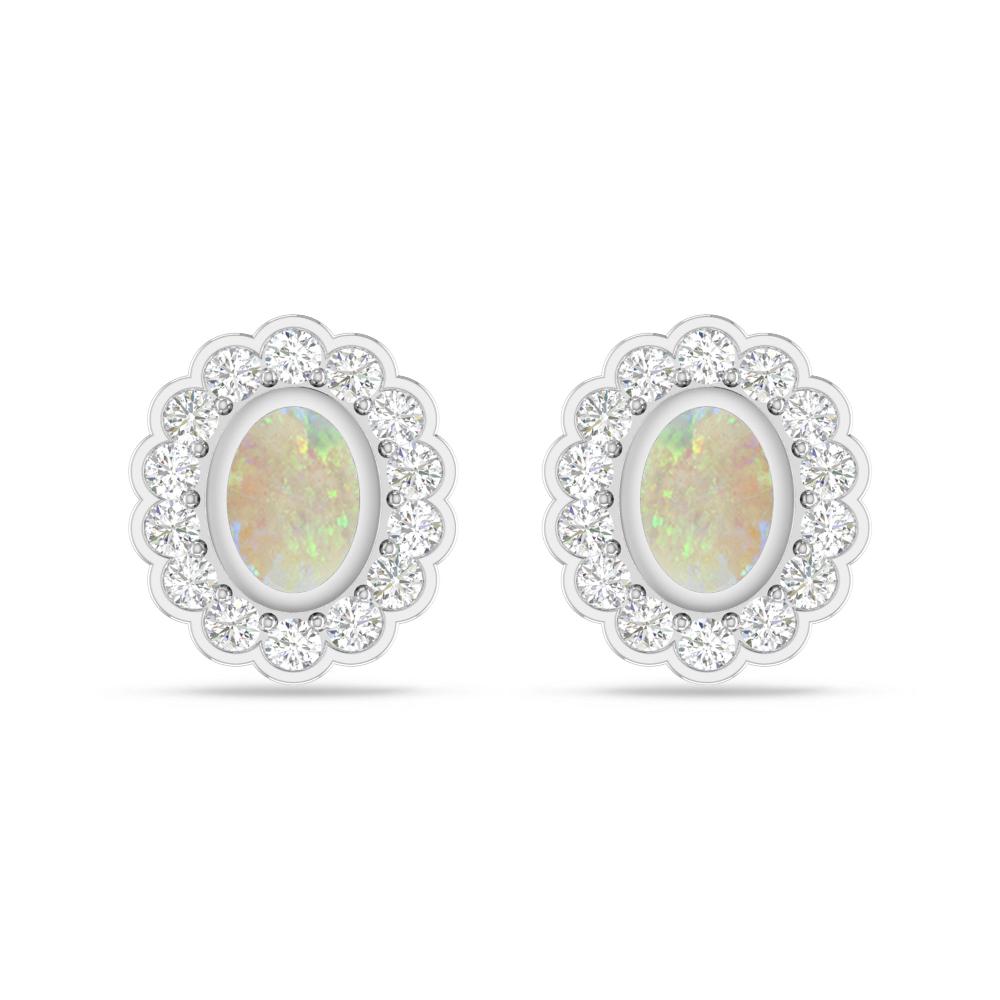 White Gold - Opal