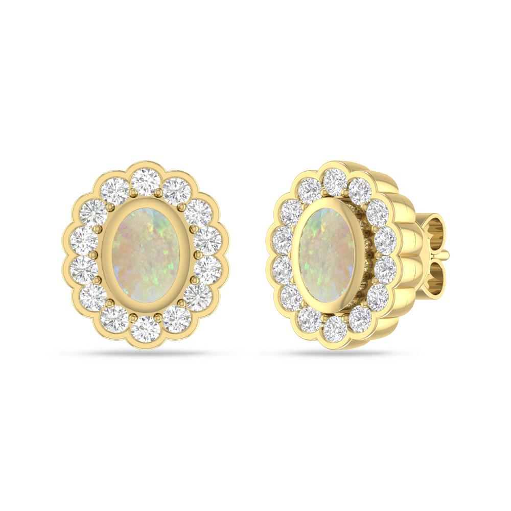 Yellow Gold - Opal