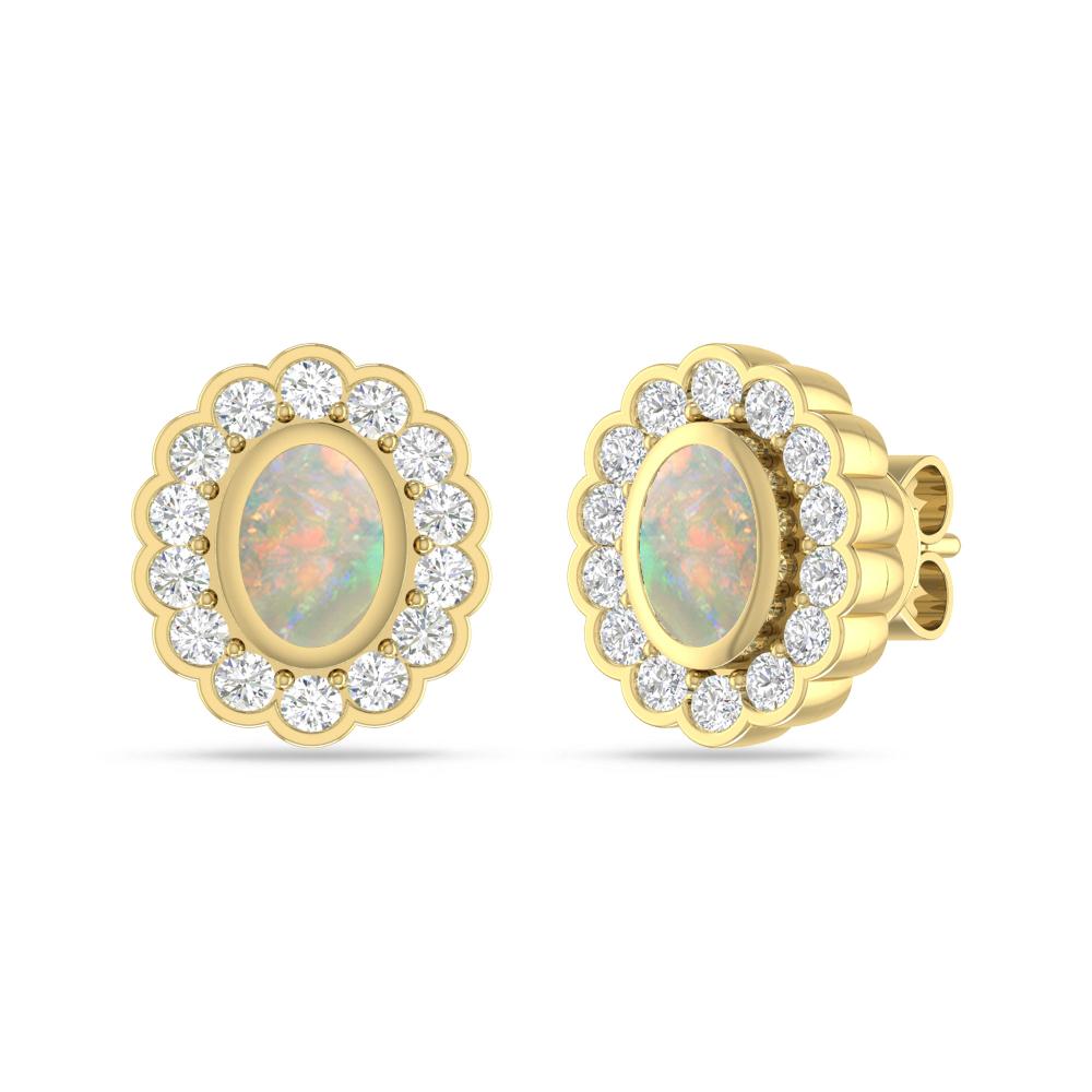 Yellow Gold - Opal
