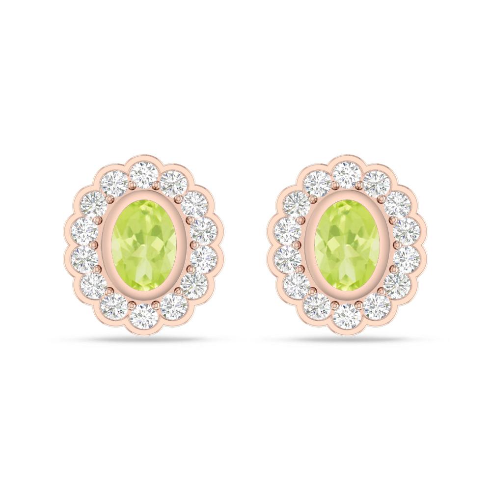 Rose Gold - Peridot