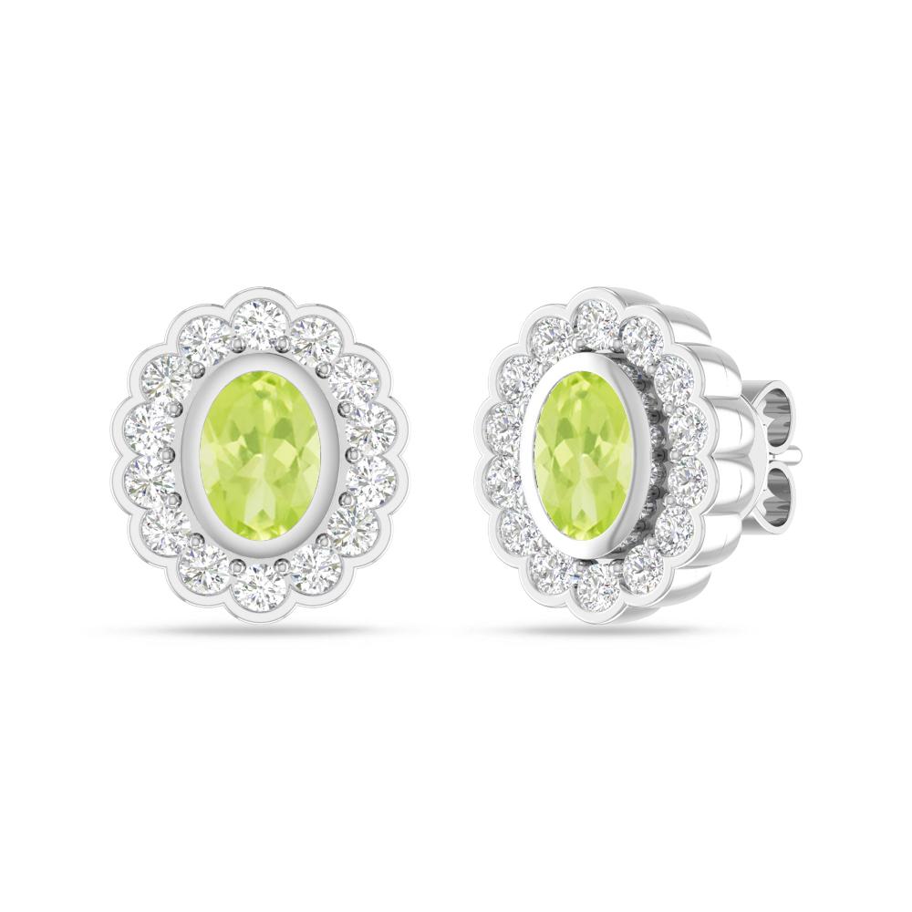 White Gold - Peridot