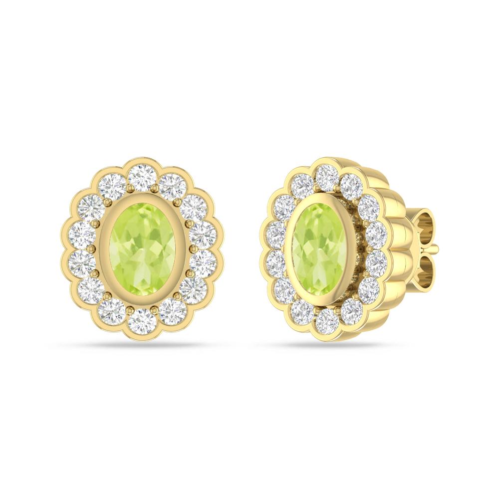 Yellow Gold - Peridot