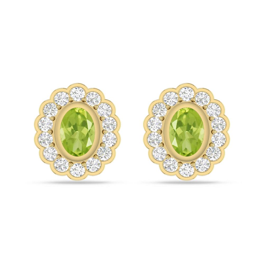 Yellow Gold - Peridot