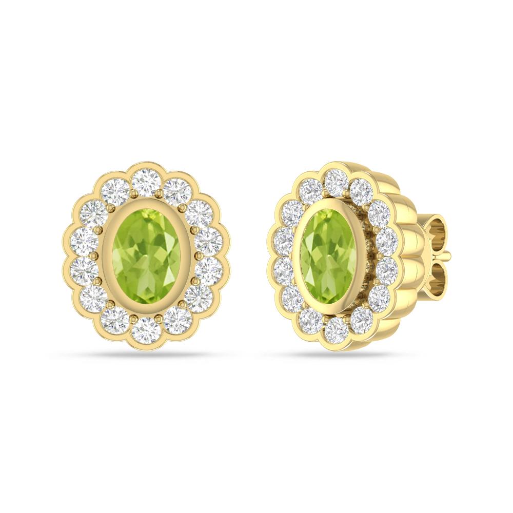 Yellow Gold - Peridot