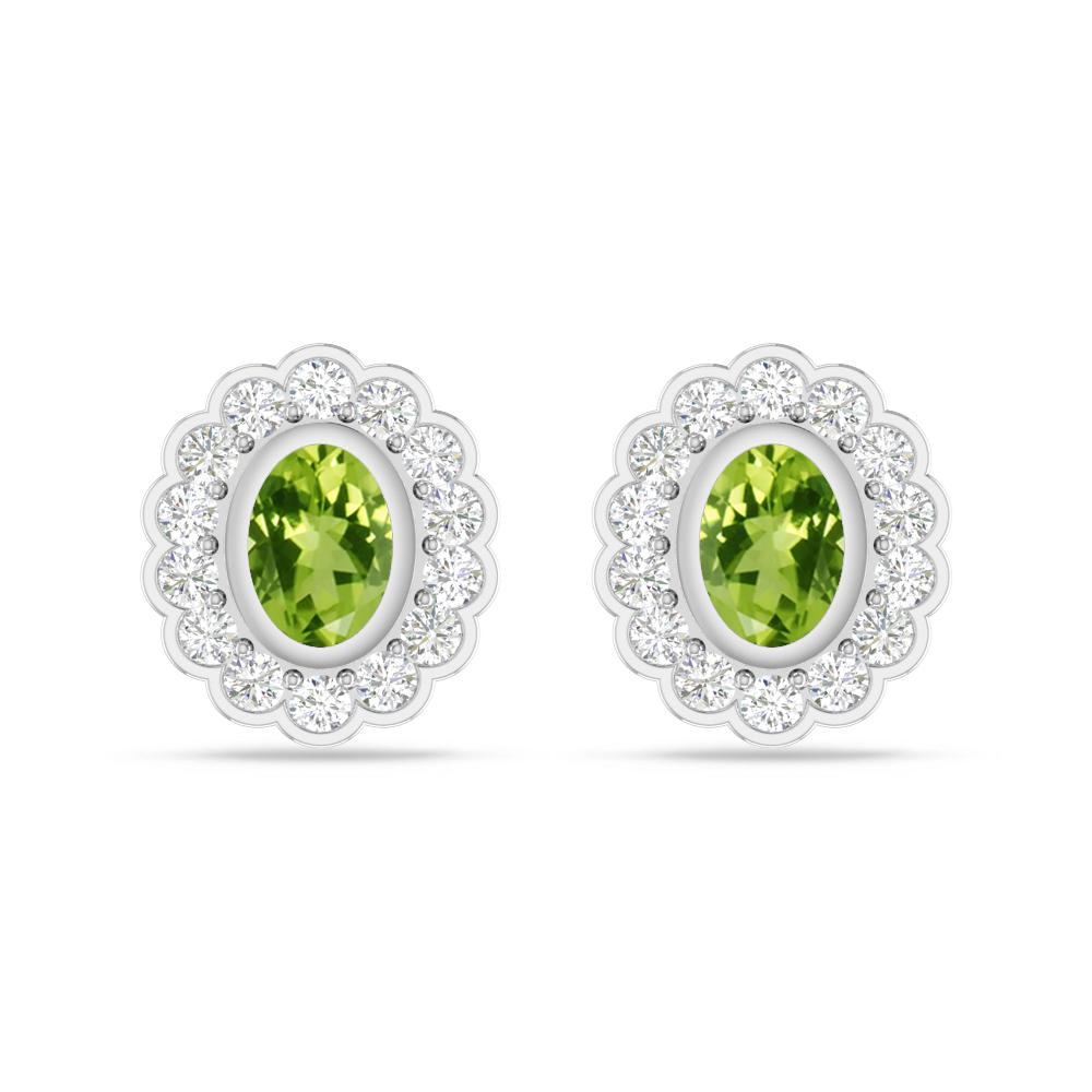 White Gold - Peridot