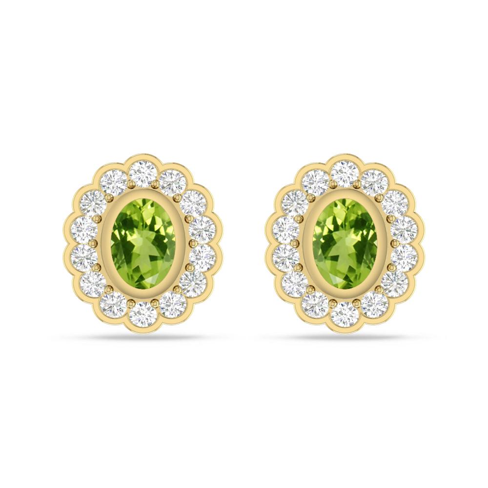 Yellow Gold - Peridot